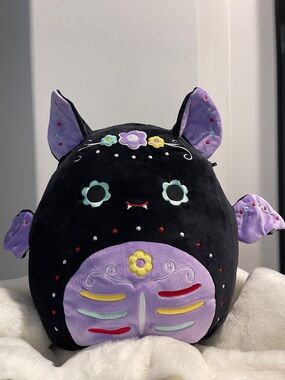 Squishmallows Betty the Bat Day of the Dead 12”